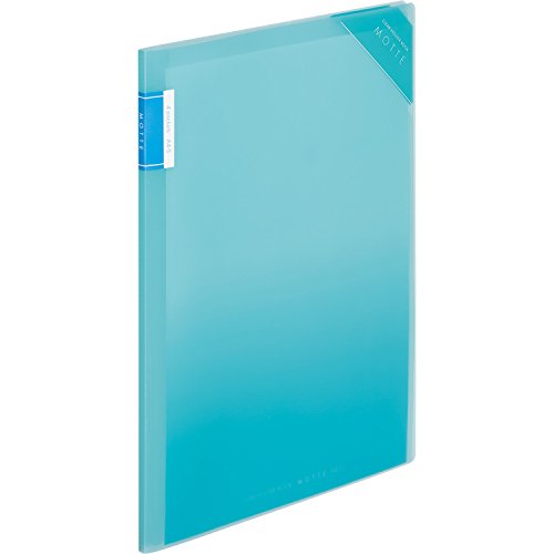 コクヨ ファイル クリヤーホルダーブック MOTTE A4 4P 水色 フ-LM5710LB-4