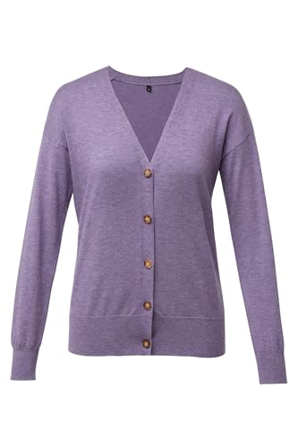 Image of Arach&Cloz Women's Wool Blend Oversized Lightweight Spring Business Casual Cardigan Sweaters