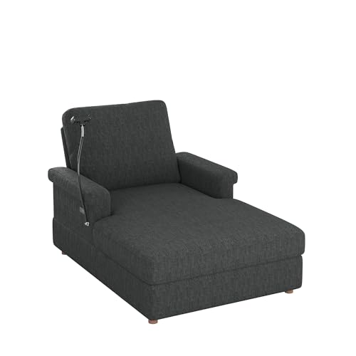 EJUNQ 66.5' Oversized Chaise Lounge Indoor， Reading Chair...