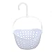 Produktbild SJYM 3 Tier Kunststoffkorb Dusche Caddy Hängegestell Ordentliches Regal Organizer Lagerung Dusche Kunststoffkorb, Weiß
