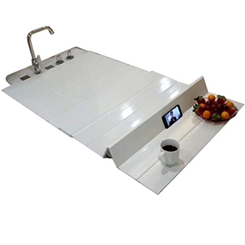 Tablero de polvo para bañera con aislamiento térmico y diseño plegable en PVC de 153x75 cm 2