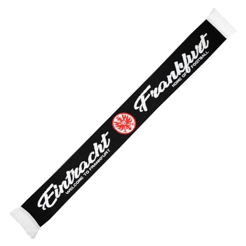 Eintracht Frankfurt Fanschal, Stadionschal mit Eintracht Logo Welcome...