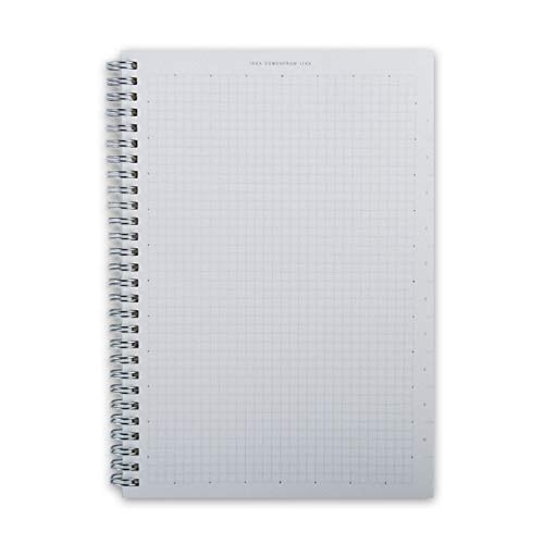 Couverture rigide pour ordinateur portable Weekly Planner A5 robuste 160 pages