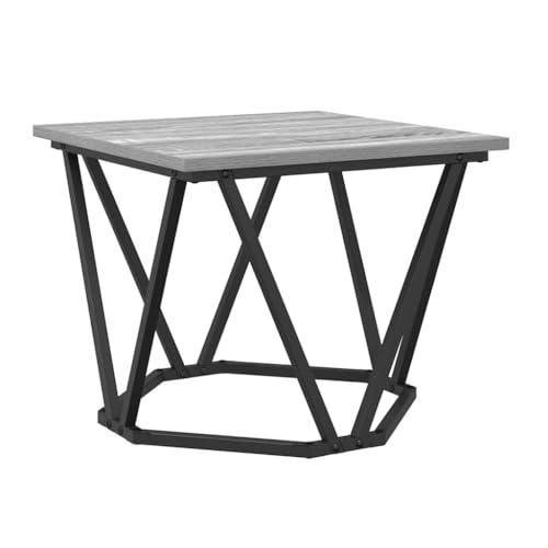 Design moderne et structure acier pour cet ensemble table de salon stable - 6
