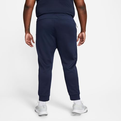 Nike Therma Men's Therma-FIT Tapered Fitness Pants (Obsidian/Obsidian/Black, DQ5405-451) Size Small3