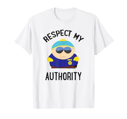 South Park Cartman Respect my Authority Camiseta