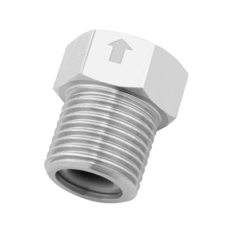Hooshing Stainless Steel Check Valve 1/2" Male to Female Cover