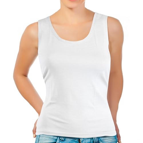 EMF Tank Top 5G RF Safe Clothing Shielding - Silver Coated Fabric (Medium Grey)
