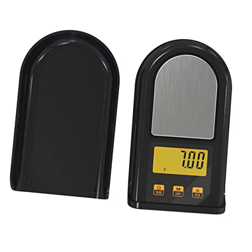 Cabilock 1 Pc Escala electrónica mostrar bolsillo de escala joyas pesas mini kitchen scale balanzas de precision escala de la hoja de té báscula digital de peso para el hogar AbS