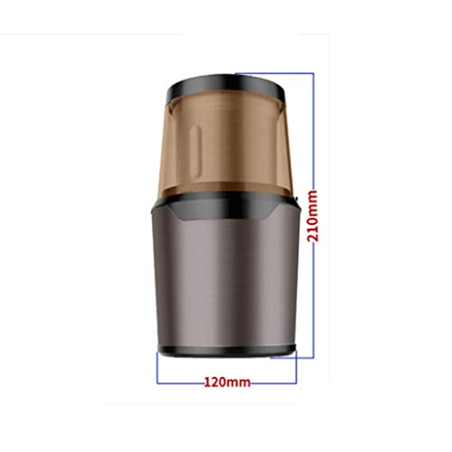 Hbao Molinillo de café eléctrico, Frijoles Simple Toque Compacto pequeño Afilado de Herramientas automática Molino de… - Imagen 4