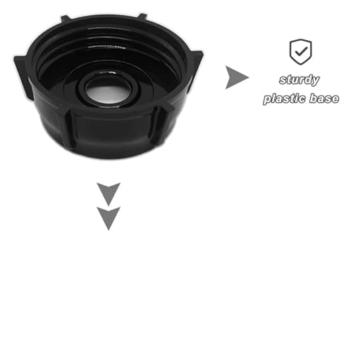 Repuesto para licuadora 2 piezas cubiertas de tanque miniatura 4
