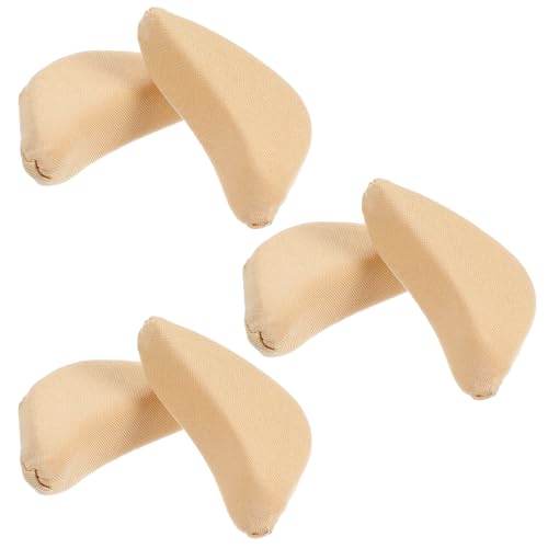 JIYIN 3 pares de rellenos de dedos, relleno de zapatos, unisex, transpirables, suaves, almohadillas para el antepié, relleno de zapatos para tacón alto, alivio del dolor de pies para mujeres y hombres