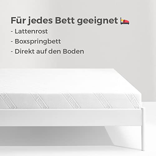 Snooze Project Smart Matratze 140×200 H3 für erholsamen Schlaf