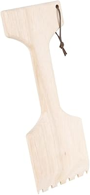 Omaha Kjg01d Wooden Grill Scraper, Wood Handle, 13-1/4 Inch (Pack of 6)
