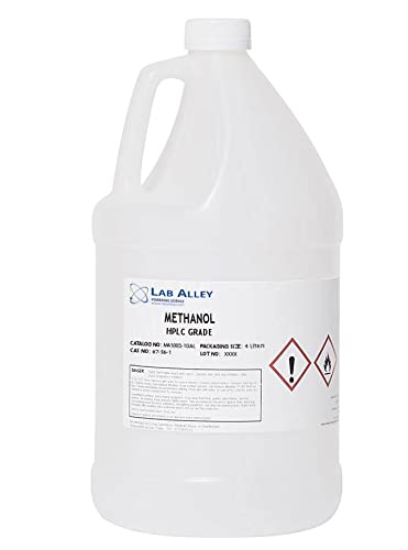 Methanol, HPLC Grade, 99%, 4 Liter