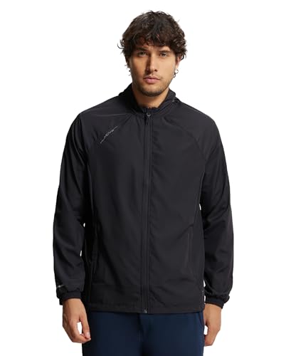 Image of Jockey MV40 Men's Microfiber Fabric Water Resistant Convertible Active Wear Hoodie Jacket