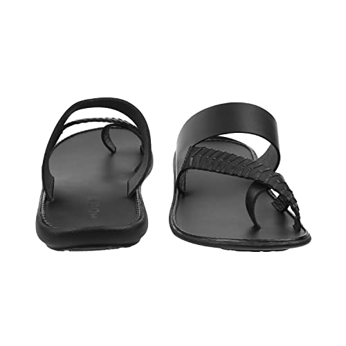 Mochi Men Leather Thong Slipper | Chappal | Open Sandal