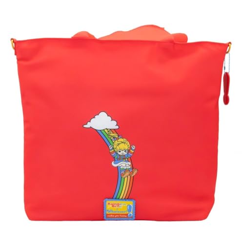 Bolso tote de nailon con diseño recortado de Rainbow Brite miniatura 2
