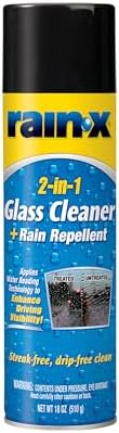 Rain-X 5080233 2-In-1 Glass Cleaner Plus Rain Repellent, 18 Ounce...