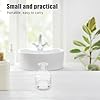 HOMSFOU Glass Diffuser Bottles: 2 Pcs Empty Diffuser Container Refillable Aromatherapy Jars Aromatherapy Container for DIY Fragrance Replacement, 150ml/5oz (Transparent) #1