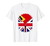 Photo Gallery timor est bandiera britannica - timorese gran bretagna uk zipper maglietta Photo Gallery timor est bandiera britannica - timorese gran bretagna uk zipper maglietta