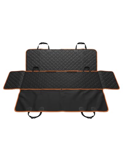 INDCAN IMPORT Upgraded Dog Car Seat Cover for Back Seat 600D Heavy Duty Waterproof & Scratchproof Pet Hammock, Non-Slip Back Seat Protector for Dogs, Universal Fit for Cars, SUVs & Trucks - image 8