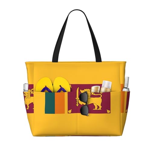 Sac de plage Sri Lanka pliable femme : fini le manque de place
