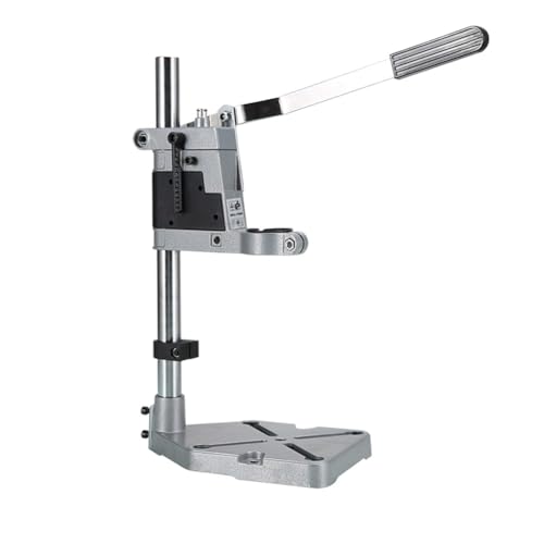 Vibsky Soporte ajustable para taladros eléctricos de 38 a 42 mm, base de aluminio con soporte antideslizante (un solo agujero)