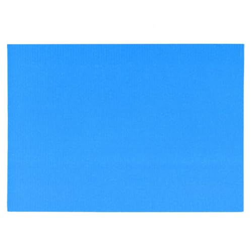 Image of uxcell 10pcs Corrugated Cardboard Paper Sheets,Blue,7.87-inch x 11.90-inch,for Craft and DIY Projects
