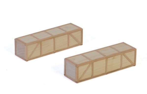 WSI Véhicule de chantier résout le manque de réalisme avec sa boîte en bois 1/50