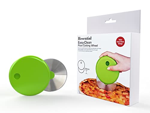 Pizza Cutter, Wheel, Child Safe, Guard Protection, Easy Clean, Stainless Steel, Good Grip, Slicer, ECookbook Included
