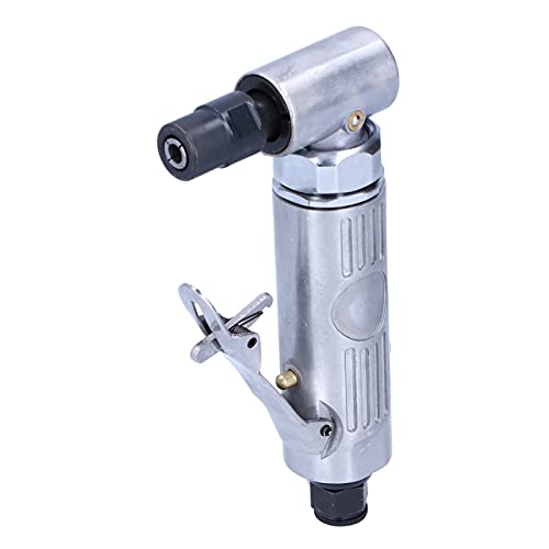 Air Die Grinder, Portable Pneumatic Grinder 90 Degree Straight Shank Pneumatic Grinding Engraving Machine Tool Low Speed Engraving Machine, Sanding Tools