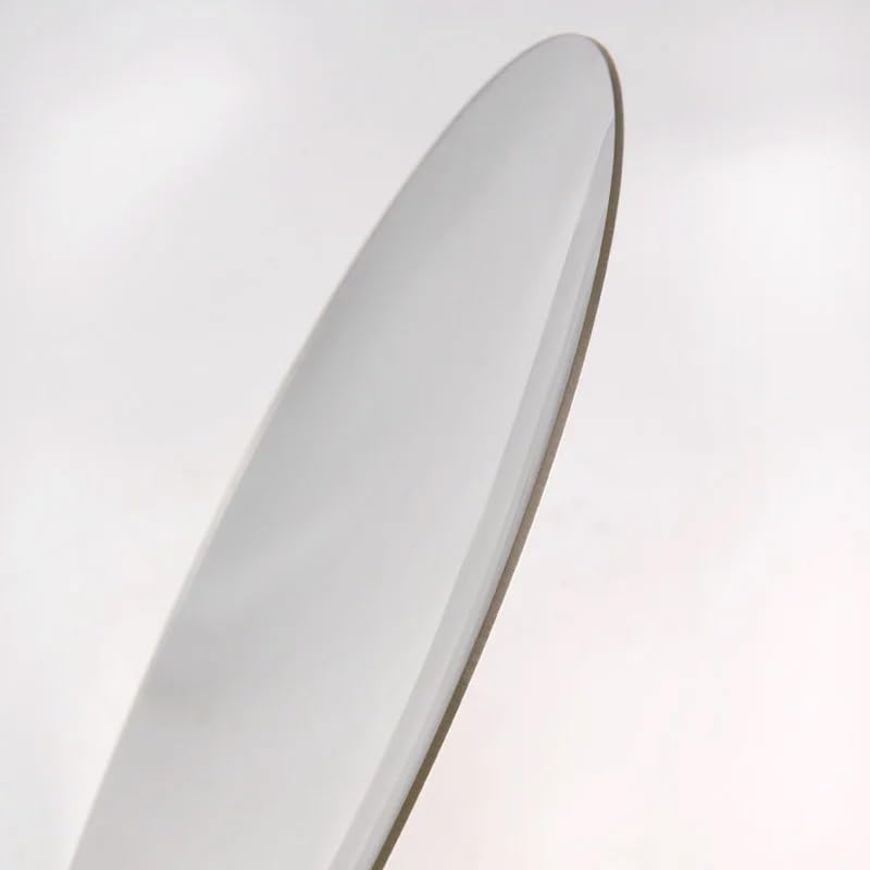 Espejo parabólico de plástico, Espejo cóncavo de 10, 15 y 20cm, Protector de Espejo de Enfoque UV, Espejo cóncavo Reflectante Fuerte, 1 ud.(20cm)