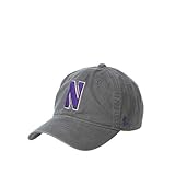 NCAA Northwestern Wildcats Mens Adjustable Scholarship Hat Charcoal, Northwestern Wildcats Charcoal, Adjustable, One size