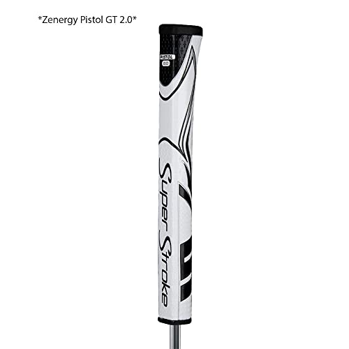 SuperStroke Zenergy Pistol 2.0 Wht/Blk, Black/White - Image 2