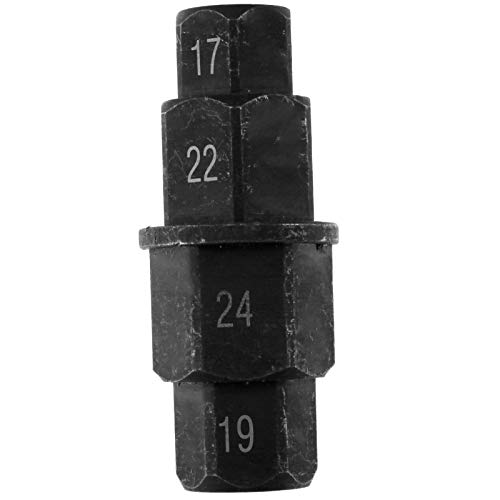 6-kant Motorrad Schraubenschlüssel Spezialeinsatz Achse 17mm 19mm 22mm 24 mm