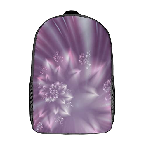 Sac à dos scolaire enfants grand format rose pour PC 17 pouces