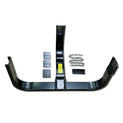 Torque Spare Tire Carrier Basket Type for Semi-Trucks, Universal Fit for Freightliner Volvo Kenworth Mack International Peterbilt, Under-Trailer Mounting Kit, Replacement for FLT98100159 (TR98100159)