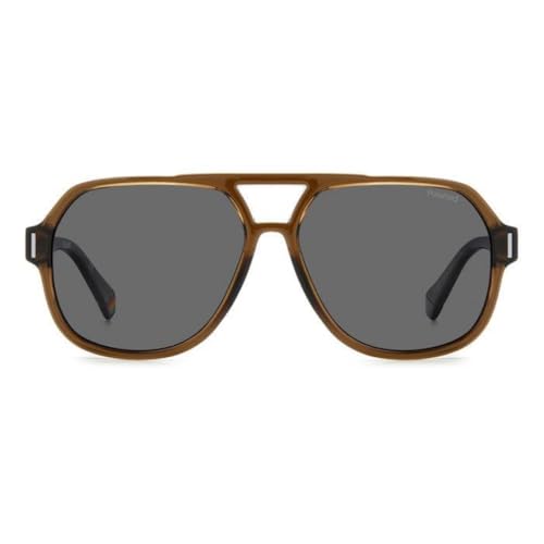 Polaroid Men's Modern Standard Sunglasses, 09q/M9 Brown, 572