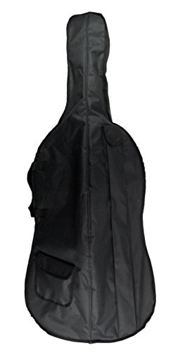 Merano 3/4 Size Cello with Bag and Bow+2 Sets of Strings+Cello Stand+Black Music Stand+Metro Tuner+Rubber Round Mute+Rosin