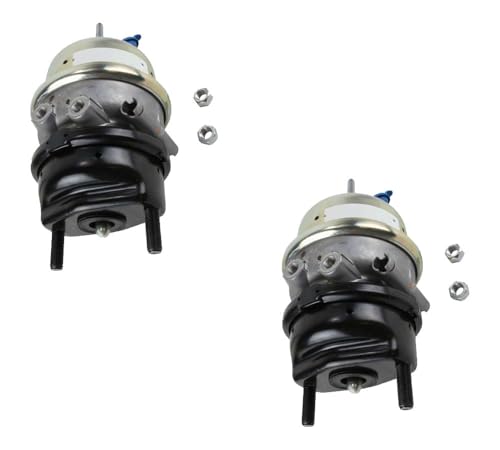 21E025 - Spring Brake Chamber Assembled Incorrectly - Meritor TSE T2024 6 Mytee Products 2 Pack T18/24 DD Disc Spring Brake Chamber - 3/8'-18 NPTF Ports 2.25' / 57mm Stroke Permanently Sealed for Safety Spring Chamber Replaces Bendix K132352 K043294, Freightliner BWK132352