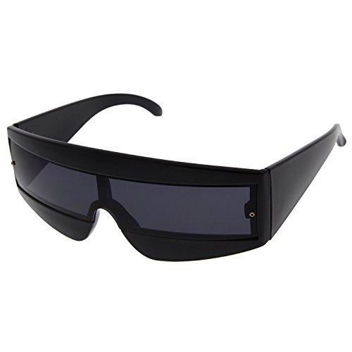 grinderPUNCH Oversize Techno Eye Shield Protection Sunglasses