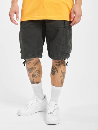 Brandit Vintage Shorts, Farbe: Black, GrößE: 5XL - 3