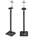 Eono By Amazon - Supporti Casse Acustiche Altezza Regolabile, Altoparlanti da Terra da Pavimento con Gestione dei Cavi Integrata per Bose Sony, Ideale per Hi-Fi/Stereo/Sistemi Home Cinema, Portata 5kg