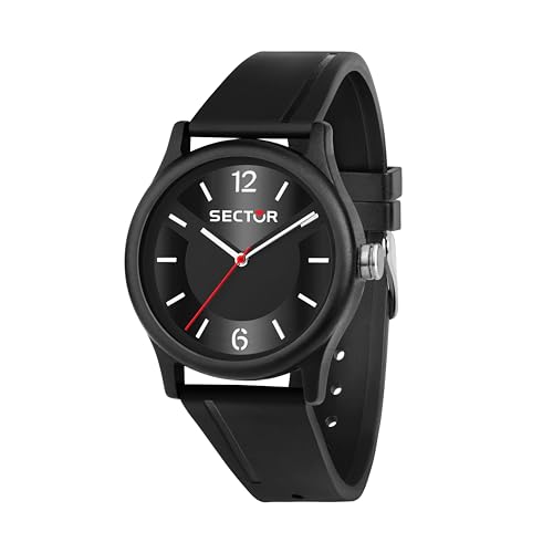 Materiali: Orologio da uomo, in silicone, plastica, con cinturino in silicone e fibbia ardiglione