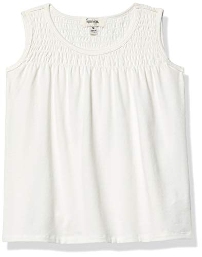 Speechless Girls' Sleeveless Top with Smocked Yoke