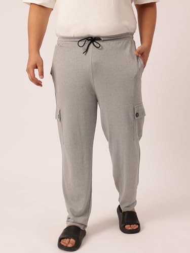 Image of Toodlegram Men Cotton Cargo Jogger for Men | Solid | Regular Fit