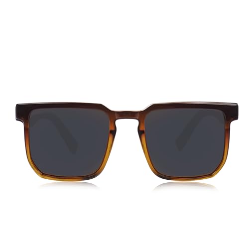 Image of Dervin Square Polarized UV Protected Sunglasses for Men and Women