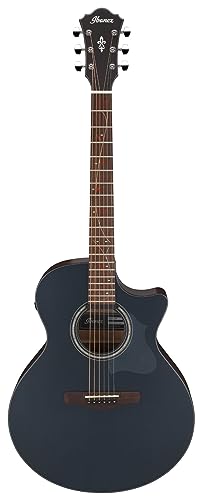 Ibanez AE275-DBF Dark Tide Blue Flat Guitare acoustique - Les Beatles, Paul McCartney, John Lennon, RIngo Starr, George Harrison Ibanez AE275-DBF Dark Tide Blue Flat Guitare acoustique – Image 3