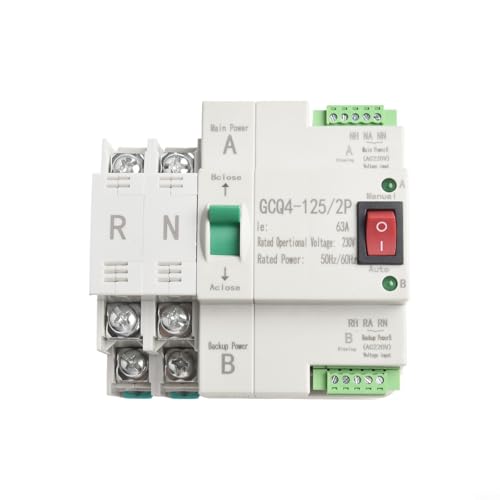 UrbanHui Easily Manage Backup And Main Supplies With The Advanced Dual Power Automatic Transfer Device At Rated Current Of 63A